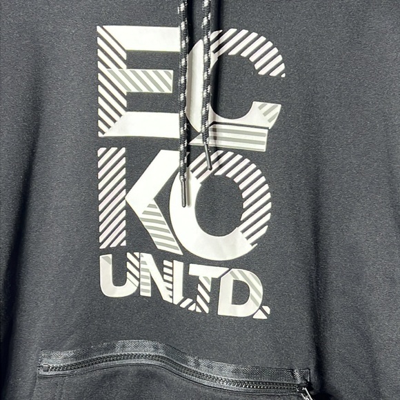 Ecko unltd a flash black hoodie size XL - Picture 3 of 13